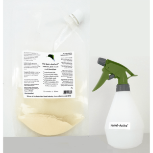 Herbal-Active Natural Food Rinse® (1 litre pouch and spray bottle)